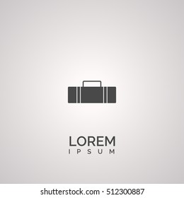 suitcase icon. suitcase logo