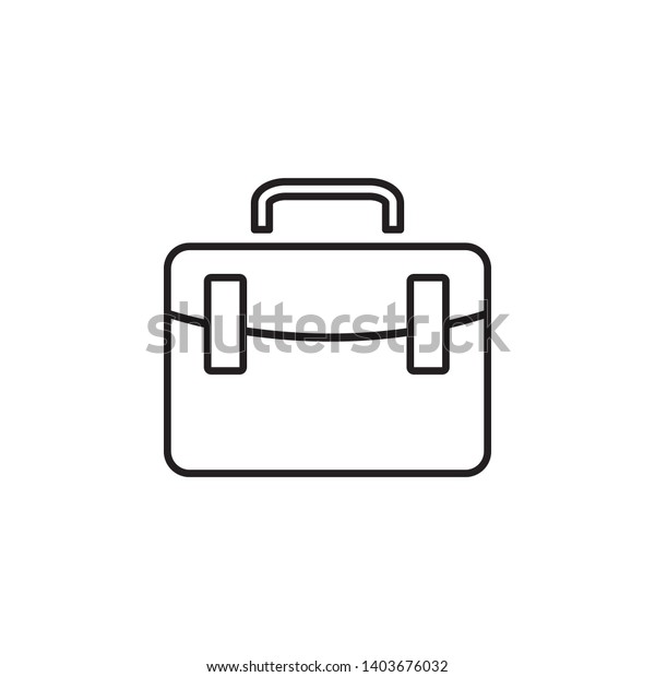 Download Suitcase Icon Logo Design Template Stock Vector Royalty Free 1403676032