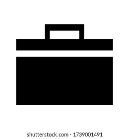 suitcase  icon or logo isolated sign symbol vector illustration - high quality black style vector icons

