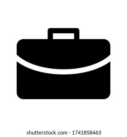 suitcase  icon or logo isolated sign symbol vector illustration - high quality black style vector icons
