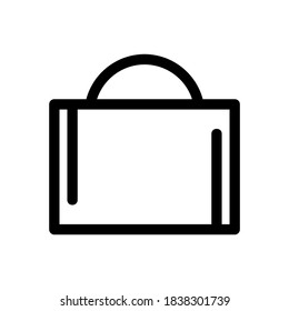 suitcase icon or logo isolated sign symbol vector illustration - high quality black style vector icons
