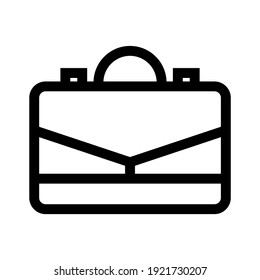 suitcase icon or logo isolated sign symbol vector illustration - high quality black style vector icons
