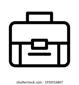 suitcase icon or logo isolated sign symbol vector illustration - high quality black style vector icons
