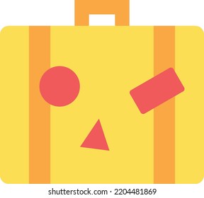Suitcase icon, logo or symbol