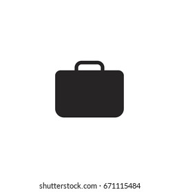suitcase icon. sign design
