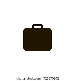 suitcase icon. sign design