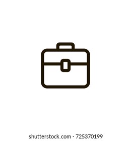 suitcase icon. sign design