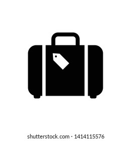 Suitcase Icon Vector Design Illustration