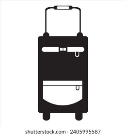 Suitcase Icon Vector Design Illustration
