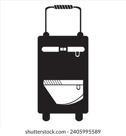 Suitcase Icon Vector Design Illustration
