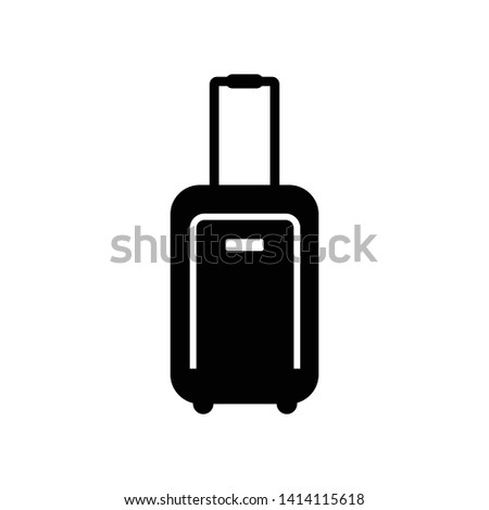 Suitcase Icon Vector Design Illustration