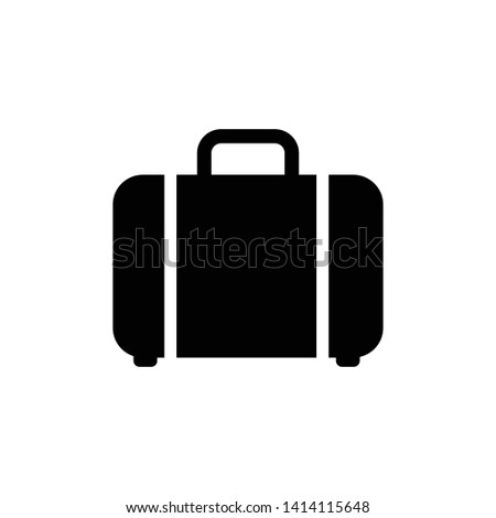 Suitcase Icon Vector Design Illustration