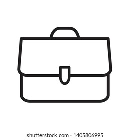 Suitcase icon vector design template