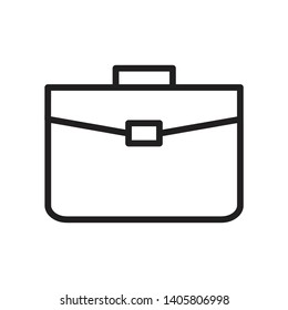 Suitcase icon vector design template