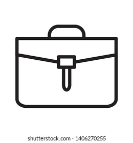 Suitcase icon vector design template