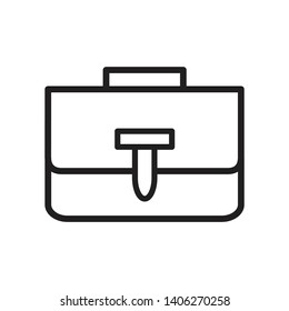 Suitcase icon vector design template