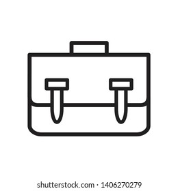Suitcase icon vector design template