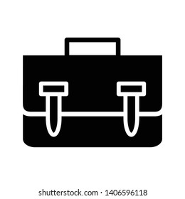 Suitcase icon vector design template is the best