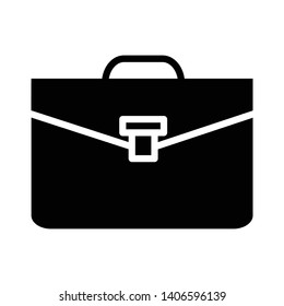 Suitcase icon vector design template is the best