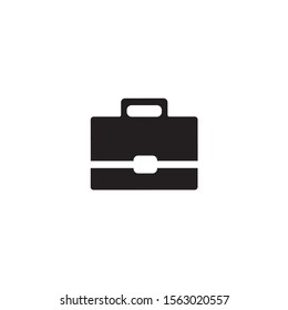 suitcase icon. vector flat illustration