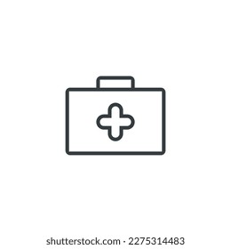 Suitcase icon, suitcase vector illustration