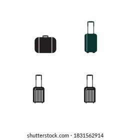 suitcase icon vector illustration design