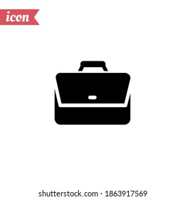 suitcase icon. Vector illustration EPS 10.