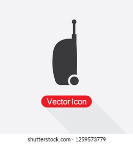 Suitcase Icon Vector Illustration Eps10