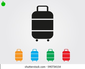 Suitcase, Icon, Vector Illustration Eps10
