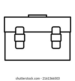 suitcase icon vector image, briefcase icon, laptop bag, tote bag, work icon