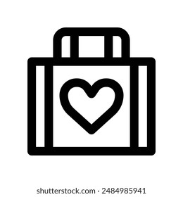 Vector de línea para su Sitio web, móvil, presentación y diseño de logotipo.