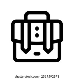 suitcase icon. vector line icon for your website, mobile, presentation, and logo design.