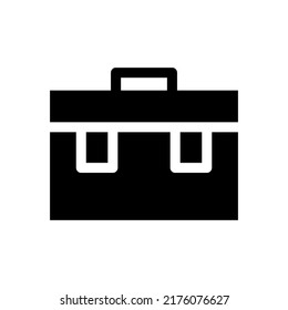 Ilustración de diseño de símbolo del vector de icono de maleta