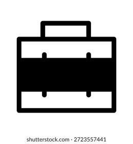 Vektorsymbol-Designgrafik für Koffer