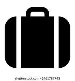 Suitcase icon for web, app, infographic