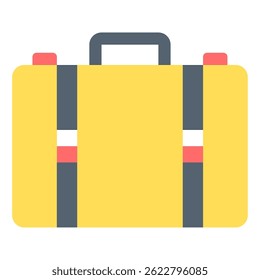 Icono de la maleta, para el Web, App, infografía, etc