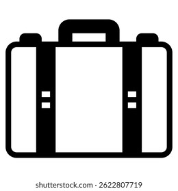 Icono de la maleta, para el Web, App, infografía, etc