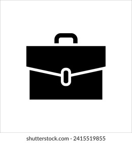 Suitcase icon. for web design isolated on white background.