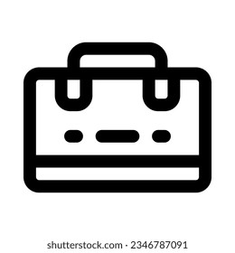 icono de maleta para tu sitio web, móvil, presentación y diseño de logotipo.