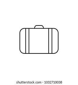 suitcase icon.Element of popular tourism icon. Premium quality graphic design. Signs, symbols collection icon for websites, web design,