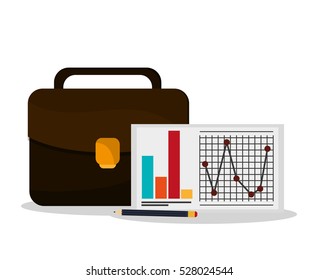Suitcase infographic and Worktime design
