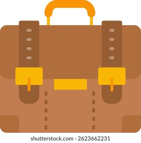 Línea de maleta de diseño de icono de Vector