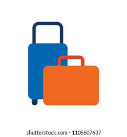 Suitcase Logo Icon Design