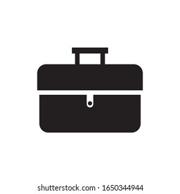 Suitcase logo template vector icon design