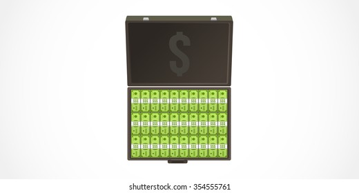 Suitcase of money