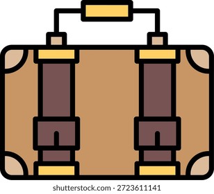Suitcase New Creative Icon Design Vector