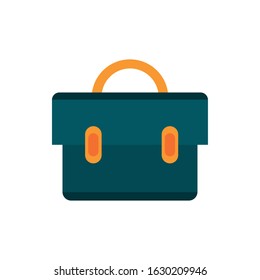 suitcase organizer accessory education school vector illustration icon design