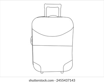 Imagen de Vector de estilo esquemático maleta