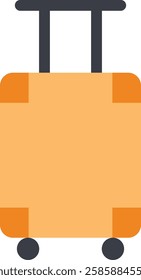 A suitcase is a portable, durable container used for storing clothes and personal items while traveling. Typically made of hard or soft materials, it features handles, zippers, and compartments for or