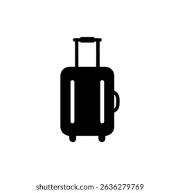 Suitcase with retractable wheels for easy mobility during travel
